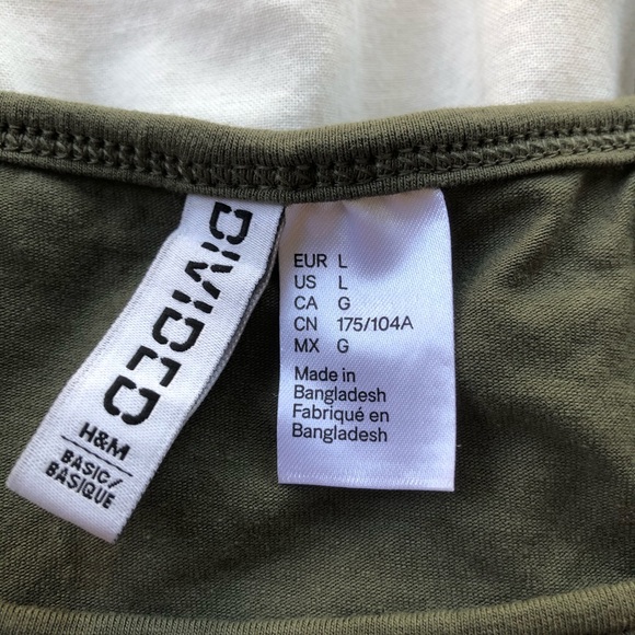 h&m cropped tank top - Picture 3 of 3